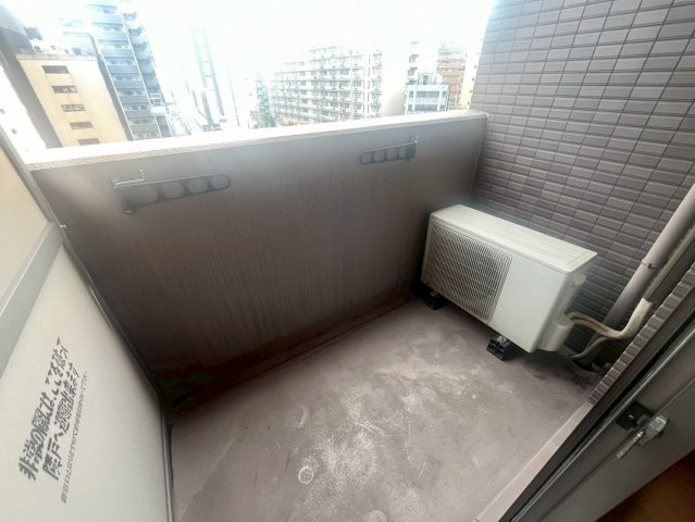 SWISS難波西のバルコニー
