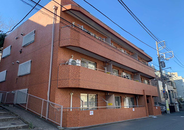 朝日弁天マンションの外観