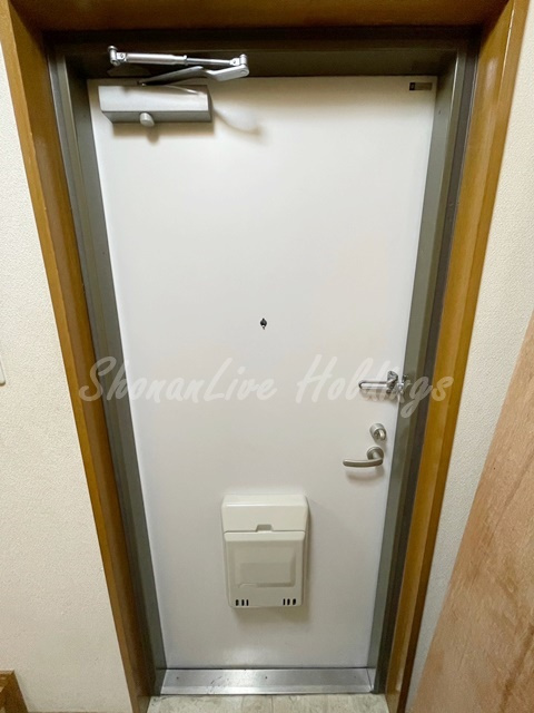 藤沢市湘南台２丁目の賃貸マンションの玄関|同施工物件