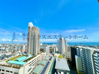 【展望】 | アスタ新長田タワーズコート2番館 | 眺望良好♪緩やかに船が通るのもご覧いただけます♪