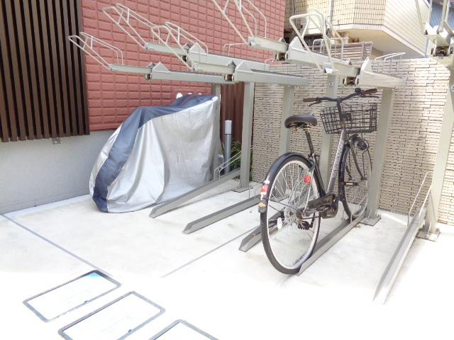 木の花マンションのその他共用部分|自転車置き場