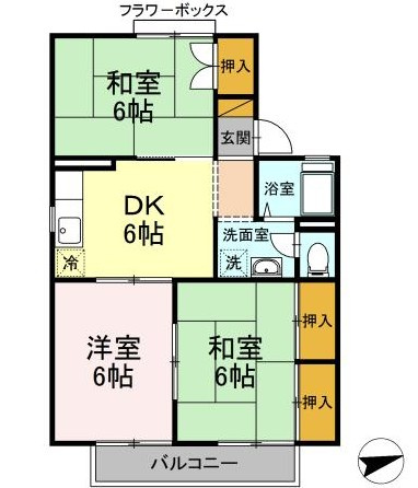 【間取り】 | 第3フェニックス