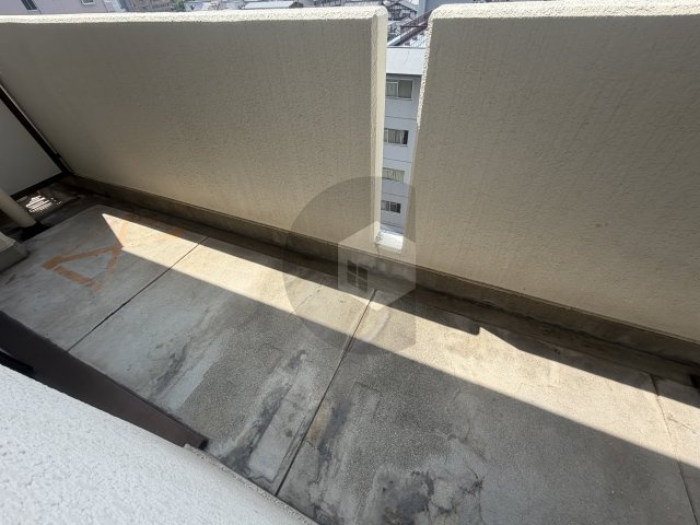 メゾン長田のバルコニー