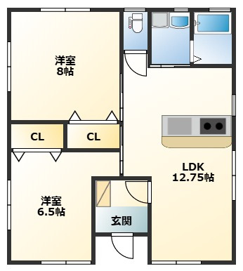 IMA HOUSEの間取り