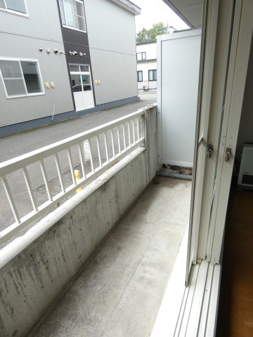 セノンハイツのバルコニー