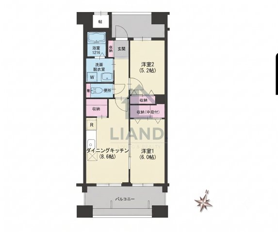 クラシオン草香江　草々江小学校区の間取り|クラシオン草香江
