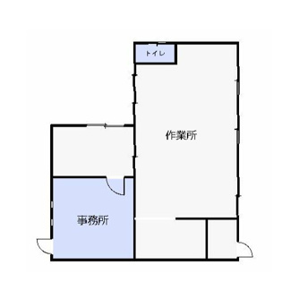 【間取り】 | 鹿児島県曽於市末吉町諏訪方 | 事務所
