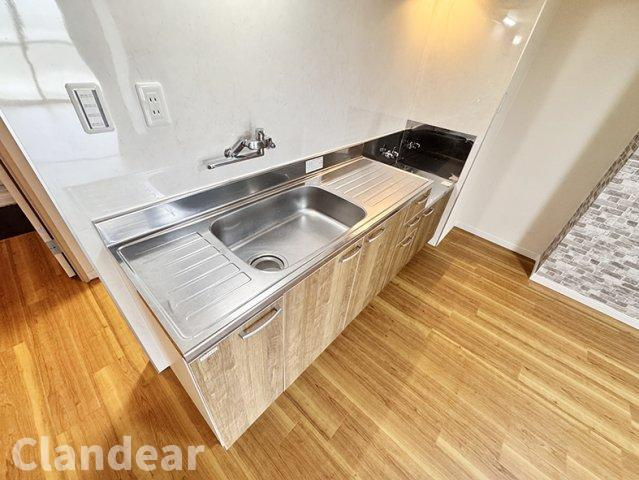 マンションニュー松戸のキッチン|ドキドキの新生活も、安心してスタート。ぴったりの住まいを見つけませんか？クランディアが一緒に住まい選びをサポートします‼　まずは、お気軽にお問合せください　＃クランディア