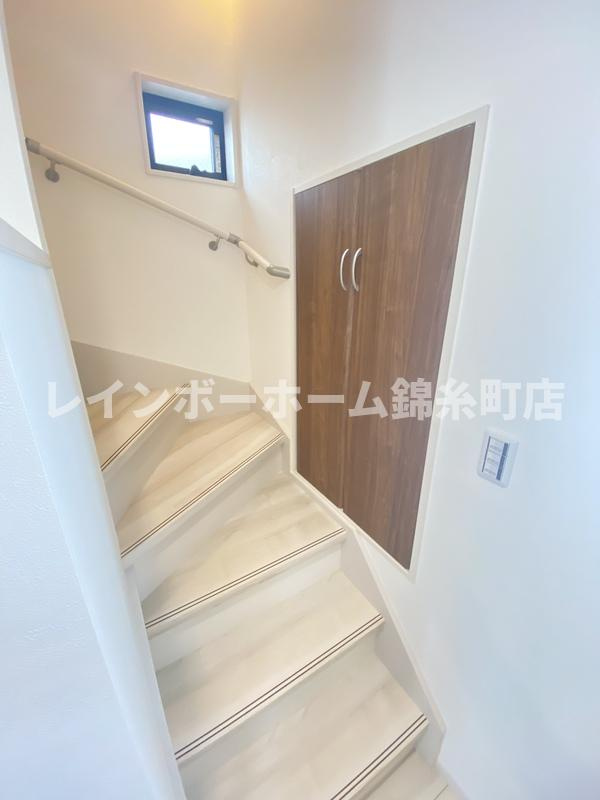 MELDIA鐘ヶ淵の玄関