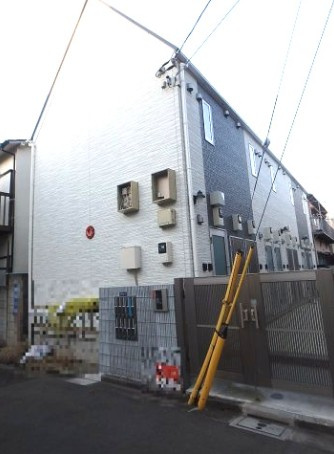 大田区東六郷１丁目のアパートの外観