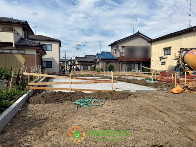 羽生市西４期　新築一戸建て　01　グラファーレの外観|2026/7/26　撮影