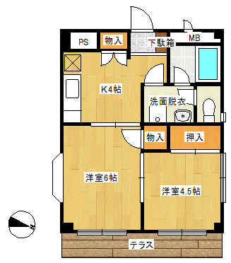 【間取り】 | みずきコート