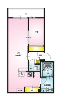 【間取り】 | ＲＥＧＡＬＥＳＴ　　北小金 | 間取りです。