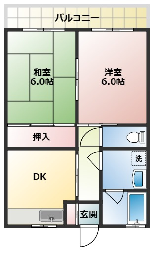 【間取り】 | 上田マンション