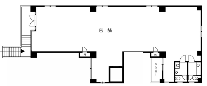 フレアコート江坂の間取り