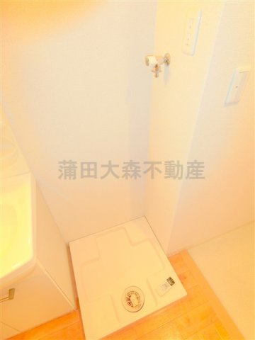 ドミール蓮沼の設備|洗濯機置き場