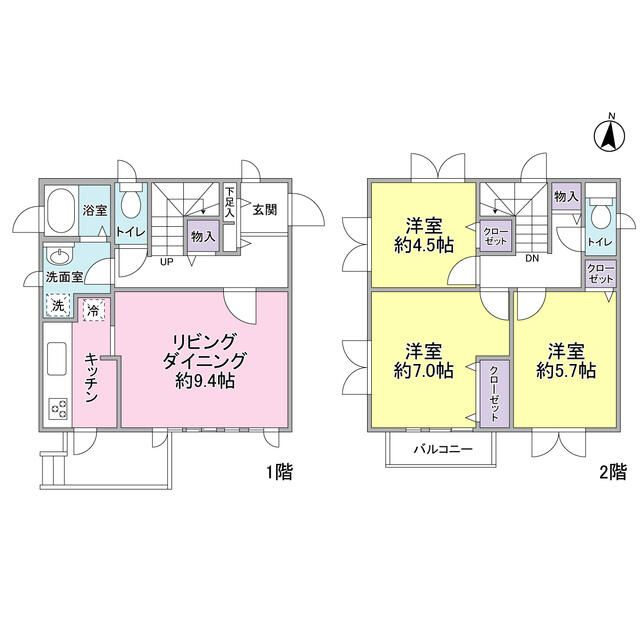 コンフォート池尻の間取り