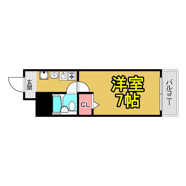 メゾンアベニールの間取り