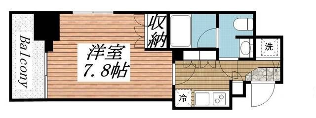 プレスタイル住吉の間取り|間取りです。