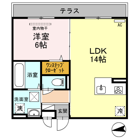 【間取り】 | サウスメゾンジャスミン