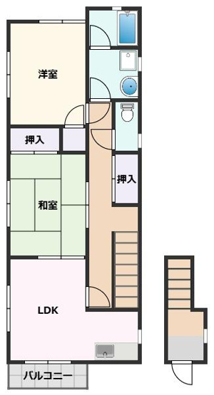 【間取り】 | 樋口貸家