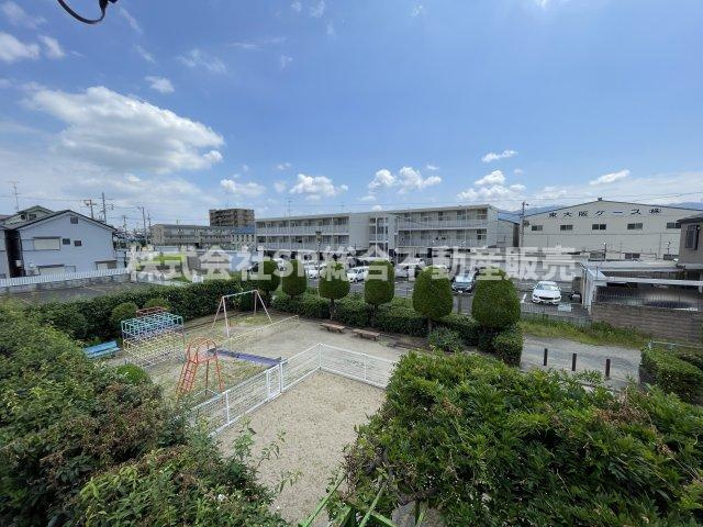 西岩田4丁目中古戸建の展望|隣には公園があり、お子様の遊んでる姿を見れます♪