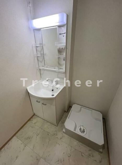 エクスモーション西日暮里の洗面所