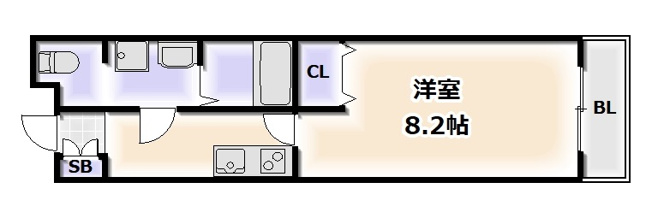 【間取り】 | ベルシモンズ桜川