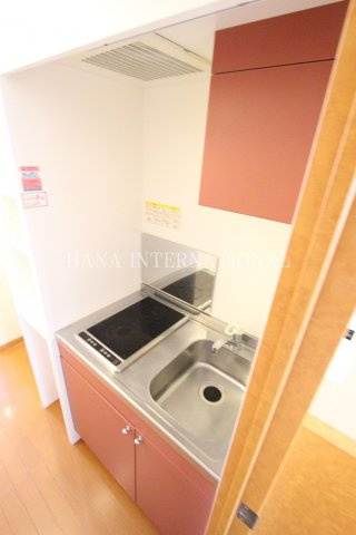 レオパレスシンフォニー成東のキッチン