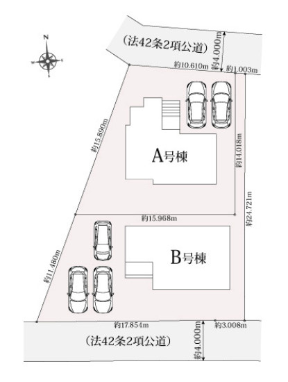 さいたま市見沼区大和田町2丁目197番　新築一戸建て　ハートフルタウン　Aの区画図|A号棟