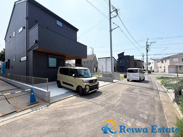 新築戸建　茅ヶ崎市矢畑の前面道路含む現地写真