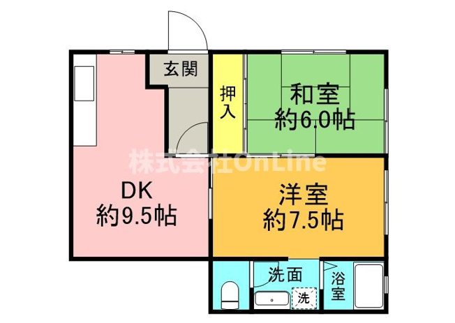 【間取り】 | 笑苑マンション