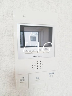 【セキュリティ】 | ラ　ヴィータ | モニター付きインターフォンです。