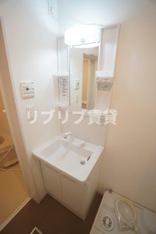 ジーメゾン千葉浜野クオリの洗面所