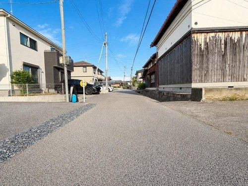 栗東市出庭の前面道路含む現地写真|現地（2026年5月）撮影