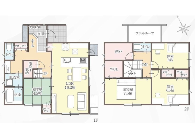 東近江市市子川原の間取り