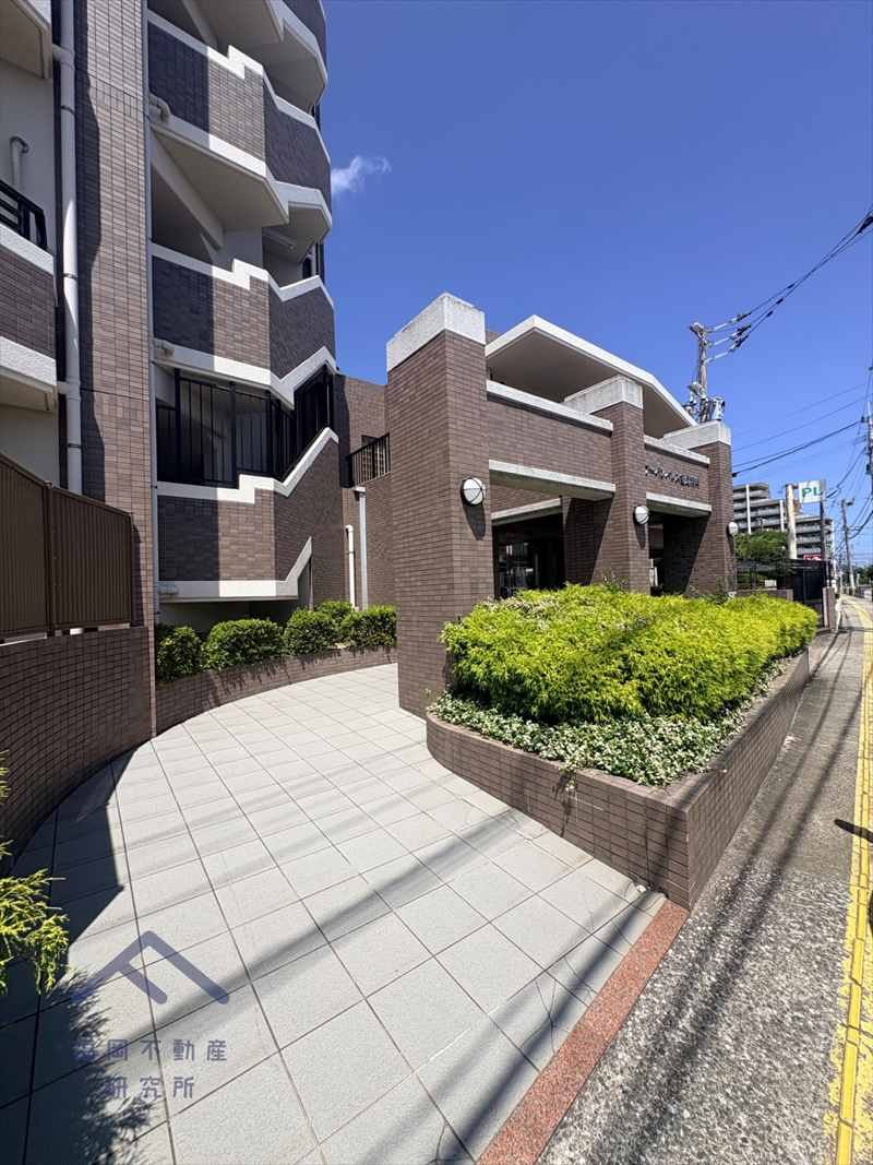 アーバンパレス室見河畔の庭