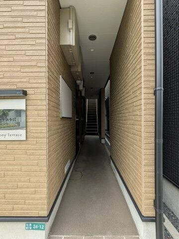 ラヴィ新小岩のエントランス