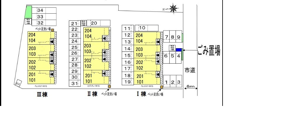 テールシエルⅠの区画図|その他