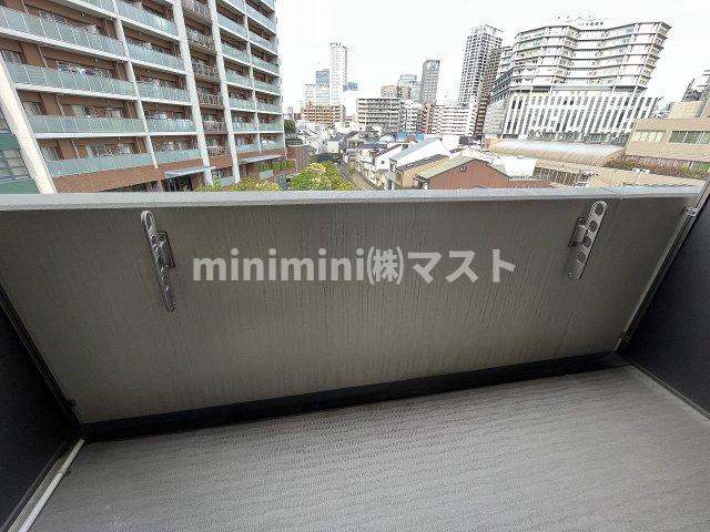 グランバース福島のバルコニー