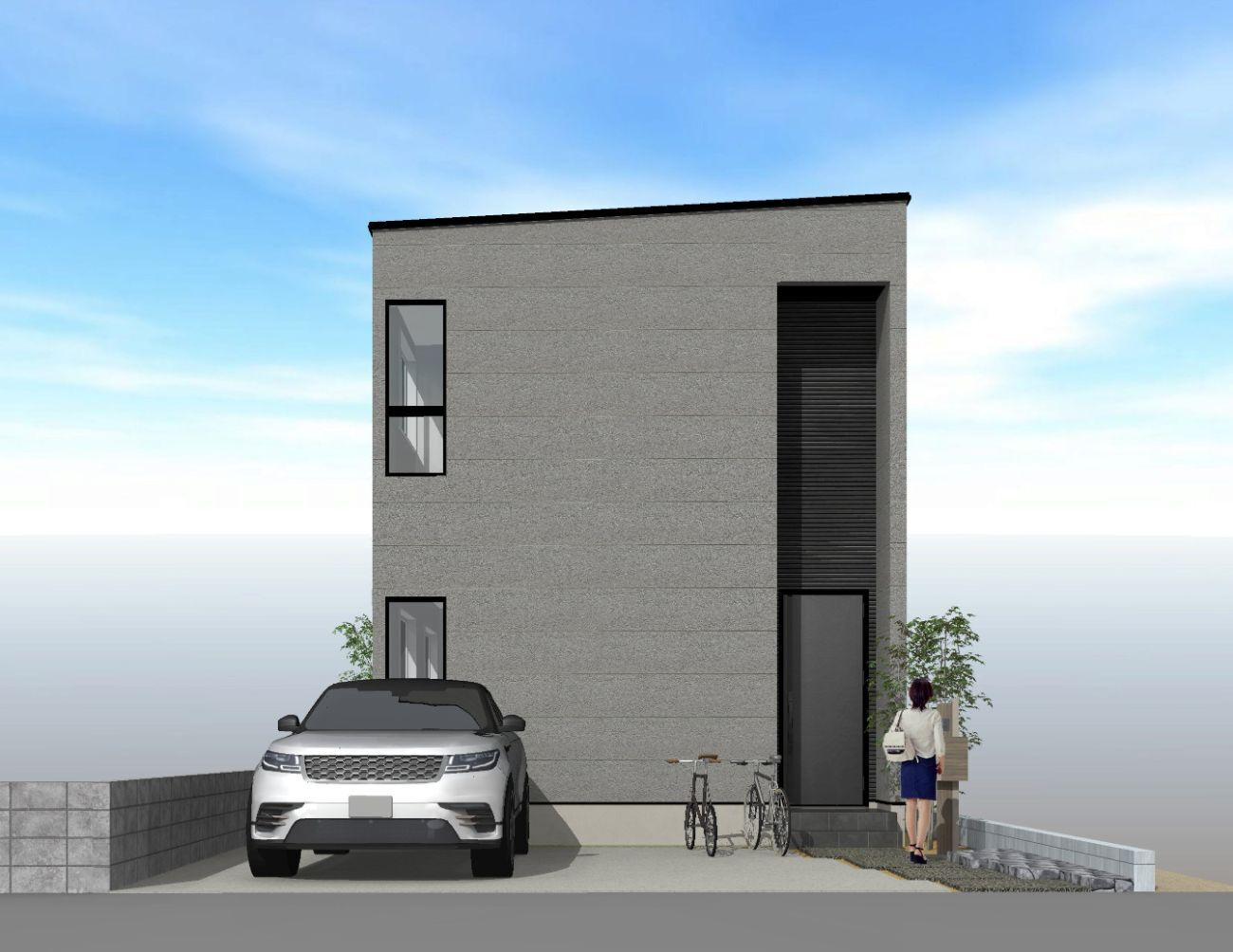 桃園二丁目の外観|【建物参考プラン】
※本パースはイメージであり、実際の施工とは異なる場合があります。ご了承下さい。
