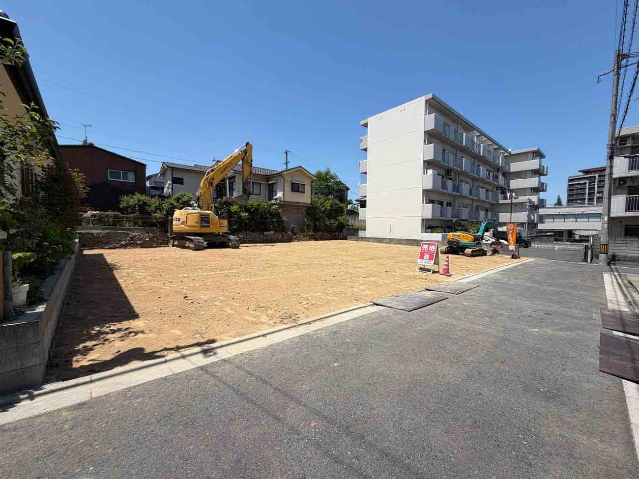 桃園二丁目の前面道路含む現地写真|現地（2026年5月10日）撮影