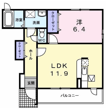 【間取り】 | ユーハイムⅢ