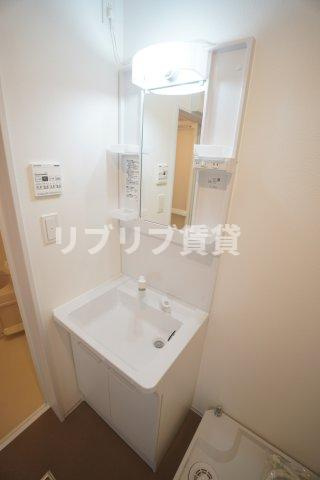 ジーメゾン千葉浜野クオリの洗面所