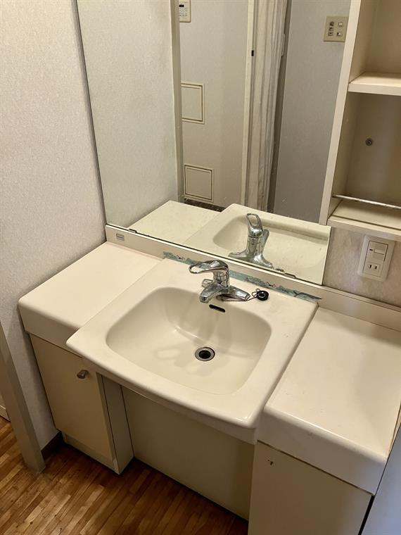 藤沢市辻堂新町１丁目の賃貸マンションの洗面所