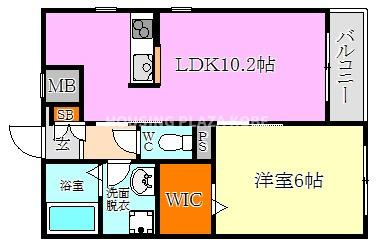 エスペランサ日吉の間取り