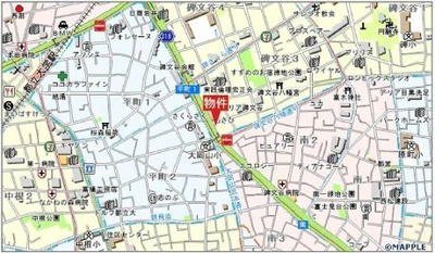 【地図】 | 碑文谷ＮＣ，ＢＬＤ