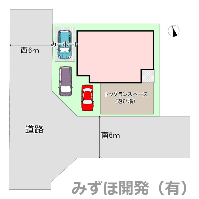 東根市三日町３丁目4-24-10の区画図
