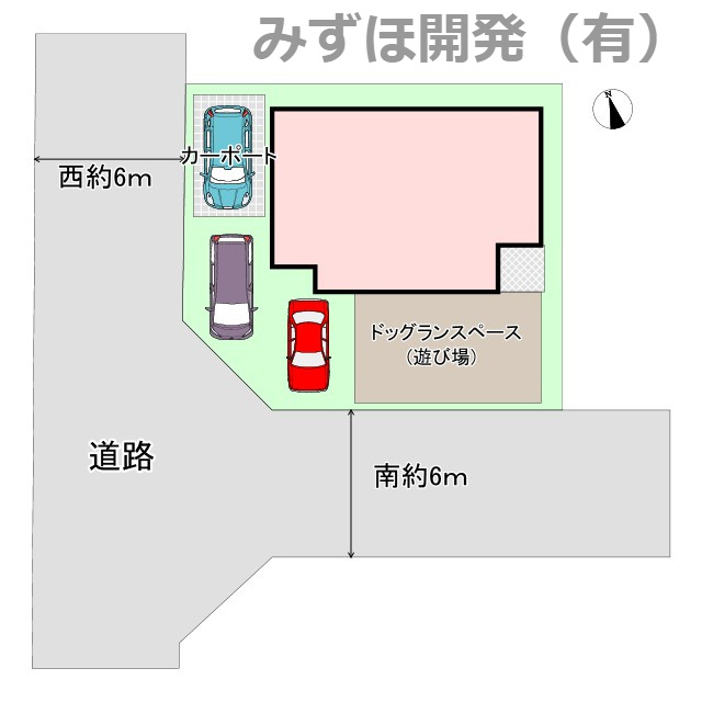 東根市三日町３丁目4-24-10の区画図