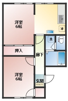 ヴァンベール西金沢の間取り